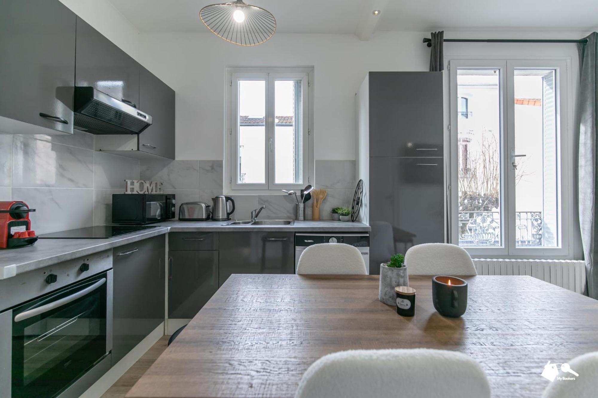 Mba - Bobillot - Splendide Appart - Proche Vincennes Montreuil  Exterior foto