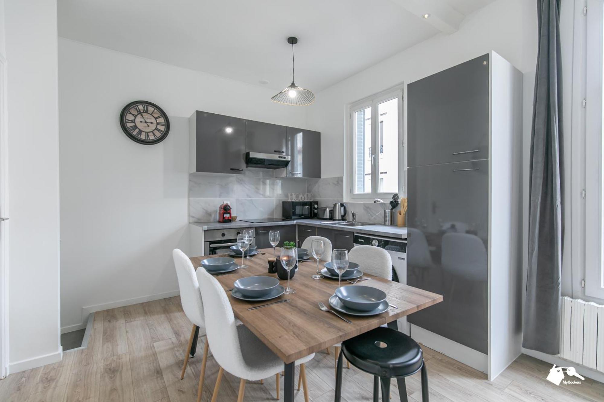 Mba - Bobillot - Splendide Appart - Proche Vincennes Montreuil  Exterior foto
